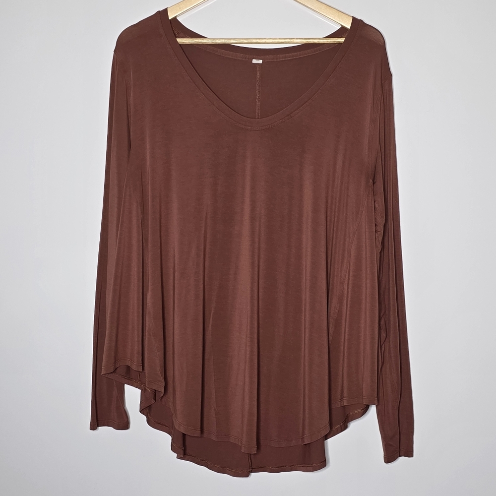 Lululemon up for down time top soft and stretchy long sleeve casual shirt - Picture 10 of 10